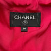 シャネル CHANEL ツイードクロップドパンツ P70598 レッド コットン レディース クロップドパンツ