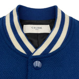 セリーヌ CELINE ジャクソンテディジャケット 2V58N896C ブルー ウール メンズ ブルゾン