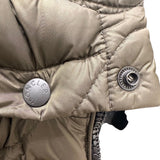 モンクレール MONCLER MORANDIERES ダウンジャケット C20914131805　53227 カーキ ナイロン レディース ダウンジャケット