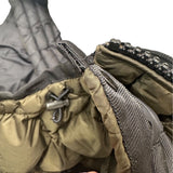 モンクレール MONCLER MORANDIERES ダウンジャケット C20914131805　53227 カーキ ナイロン レディース ダウンジャケット