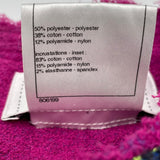 シャネル CHANEL ノーカラーツイードワンピース P45868 ブルー ポリエステル レディース ワンピース