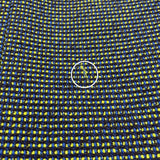 シャネル CHANEL ノーカラーツイードワンピース P45868 ブルー ポリエステル レディース ワンピース