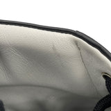 シャネル CHANEL チェーン装飾レザーショートブーツ G39332 ブラック レザー レディース ブーツ