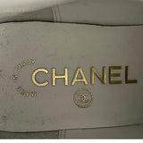 シャネル CHANEL チェーン装飾レザーショートブーツ G39332 ブラック レザー レディース ブーツ