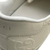 グッチ GUCCI GGレザーローカットスニーカー 625787 アイボリー GGレザー メンズ スニーカー