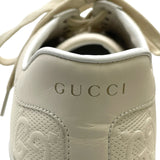 グッチ GUCCI GGレザーローカットスニーカー 625787 アイボリー GGレザー メンズ スニーカー