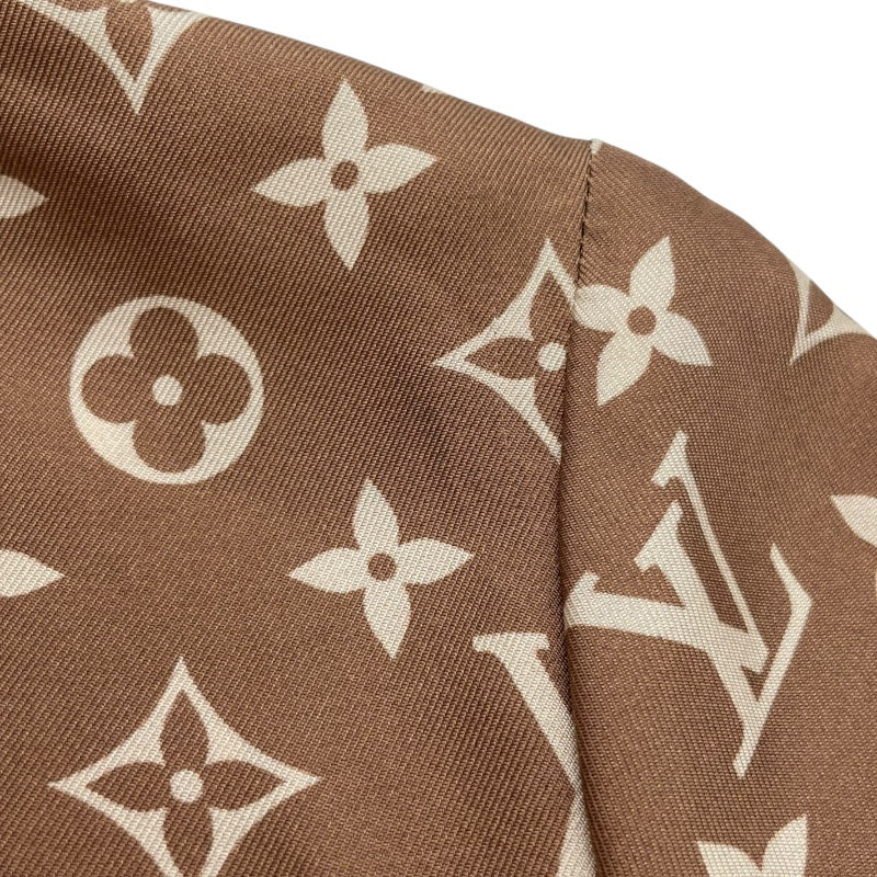 ルイ・ヴィトン LOUIS VUITTON モノグラム総柄シルクシャツ FOTP06