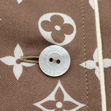 LOUIS VUITTON ルイヴィトン 総柄タートルネック長袖シャツ FHT081RUA レディース LOUIS VUITTON - LOUIS VUITTON ルイヴィトン 総柄タートルネック長袖