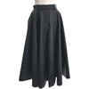 プラダ PRADA トライアングルロゴ ナイロンロングスカート 21X925 ブラック ナイロン レディース ロングスカート