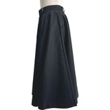 プラダ PRADA トライアングルロゴ ナイロンロングスカート 21X925 ブラック ナイロン レディース ロングスカート