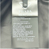 プラダ PRADA トライアングルロゴ ナイロンロングスカート 21X925 ブラック ナイロン レディース ロングスカート