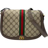 バレンシアガ BALENCIAGA ザハッカープロジェクト ショルダーバッグ 680121 ブラウン BBスプリーム レディース ショルダーバッグ