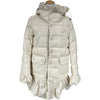 モンクレール MONCLER SERRE ダウンコート クリーム ナイロン レディース ダウンジャケット