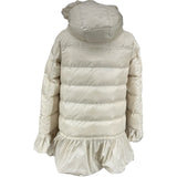 モンクレール MONCLER SERRE ダウンコート クリーム ナイロン レディース ダウンジャケット