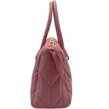 ミュウミュウ miu miu マテラッセ 2WAY ショルダー 5BB085 ピンク GD金具 レザー レディース ショルダーバッグ