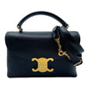 セリーヌ CELINE ティーン ニノバッグ ブラック ゴールド金具 グレインカーフ レディース ショルダーバッグ