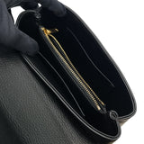 セリーヌ CELINE ティーン ニノバッグ ブラック ゴールド金具 グレインカーフ レディース ショルダーバッグ