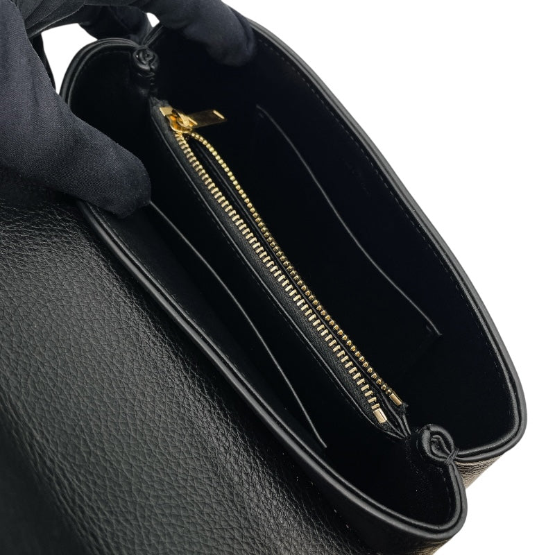 セリーヌ CELINE ティーン ニノバッグ ブラック ゴールド金具 グレインカーフ レディース ショルダーバッグ セリーヌ CELINE ティーン ニノバッグ ブラック ゴールド金具 グレイン
