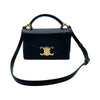 セリーヌ CELINE ティーン ニノバッグ ブラック ゴールド金具 グレインカーフ レディース ショルダーバッグ