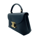 セリーヌ CELINE ティーン ニノバッグ ブラック ゴールド金具 グレインカーフ レディース ショルダーバッグ