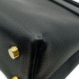 セリーヌ CELINE ティーン ニノバッグ ブラック ゴールド金具 グレインカーフ レディース ショルダーバッグ