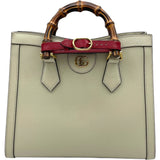 グッチ GUCCI ダイアナ 702721 アイボリー レザー レディース ショルダーバッグ