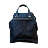 プラダ PRADA トライアングルロゴ バックパック 1BH029 ブラック シルバー金具 ナイロン レディース リュック・デイパック
