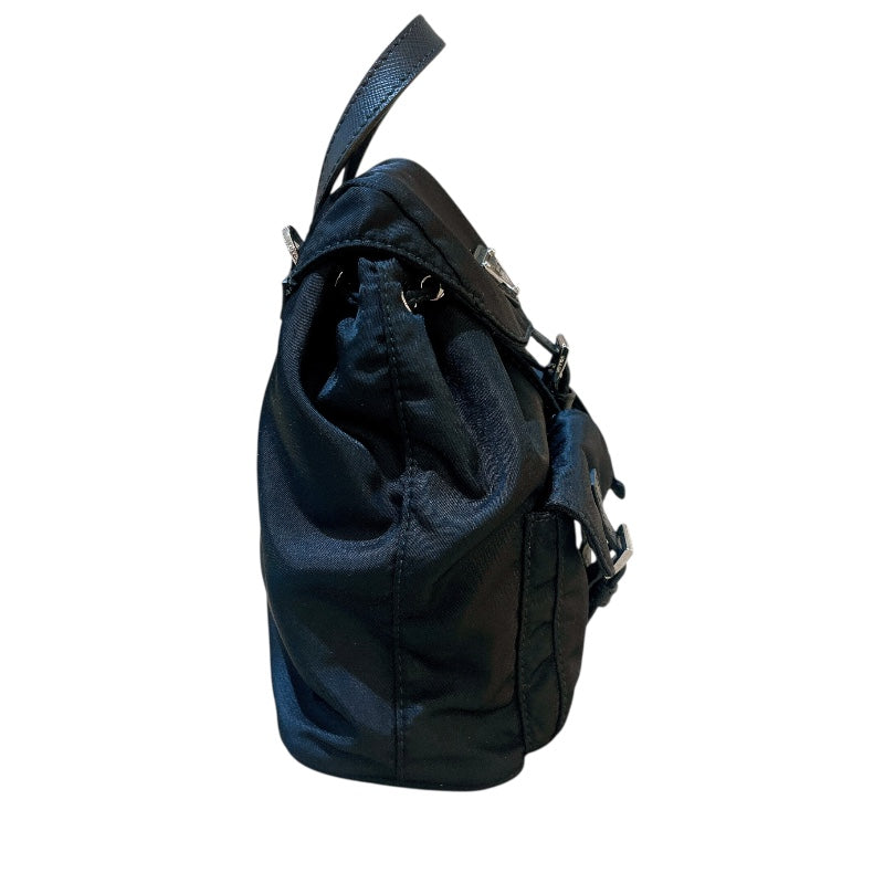 プラダ PRADA トライアングルロゴ バックパック 1BH029 ブラック 