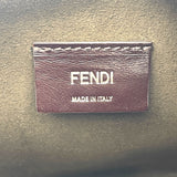 FFメロンスモールショルダー 7VA635 ブラウン SV金具 キャンバス・レザー レディース ショルダーバッグ