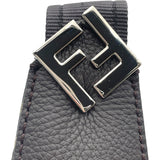 FFメロンスモールショルダー 7VA635 ブラウン SV金具 キャンバス・レザー レディース ショルダーバッグ