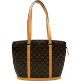 ルイ・ヴィトン LOUIS VUITTON バビロン M51102 ブラウン モノグラム ユニセックス トートバッグ