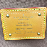 ルイ・ヴィトン LOUIS VUITTON ショッパー・トートMM M13928 ブラウン モノグラム レディース トートバッグ