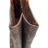 ルイ・ヴィトン LOUIS VUITTON ショッパー・トートMM M13928 ブラウン モノグラム レディース トートバッグ