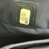 シャネル CHANEL チェーン ショルダー 26番台 ブラック シルバー金具 カーフスキン レディース ショルダーバッグ