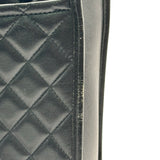 シャネル CHANEL チェーン ショルダー 26番台 ブラック シルバー金具 カーフスキン レディース ショルダーバッグ