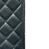 シャネル CHANEL チェーン ショルダー 26番台 ブラック シルバー金具 カーフスキン レディース ショルダーバッグ