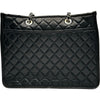シャネル CHANEL チェーン ショルダー 26番台 ブラック シルバー金具 カーフスキン レディース ショルダーバッグ