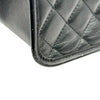 シャネル CHANEL チェーン ショルダー 26番台 ブラック シルバー金具 カーフスキン レディース ショルダーバッグ
