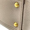 ミュウミュウ miu miu ヴィッテロダイノ ハンドバッグ 5BA274 グレー GD金具 レザー レディース ハンドバッグ