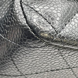 シャネル CHANEL マトラッセ25 A01112 31番台 ブラック SV金具 キャビアスキン レディース ショルダーバッグ