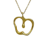 ティファニー TIFFANY＆CO アップルネックレス イエローゴールド 750 ジュエリー