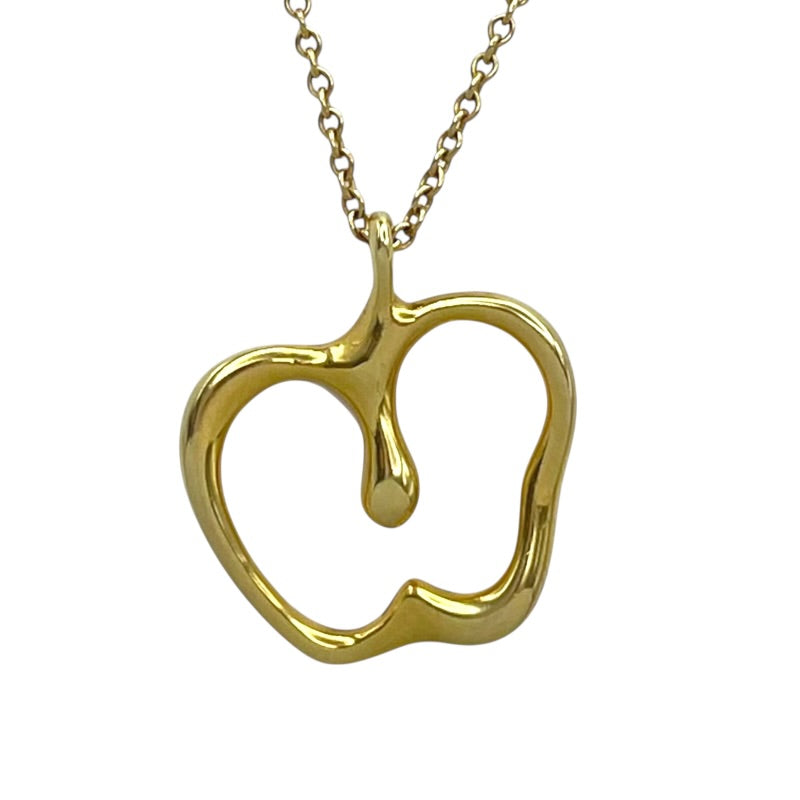 ティファニー TIFFANY＆CO アップルネックレス イエローゴールド 750