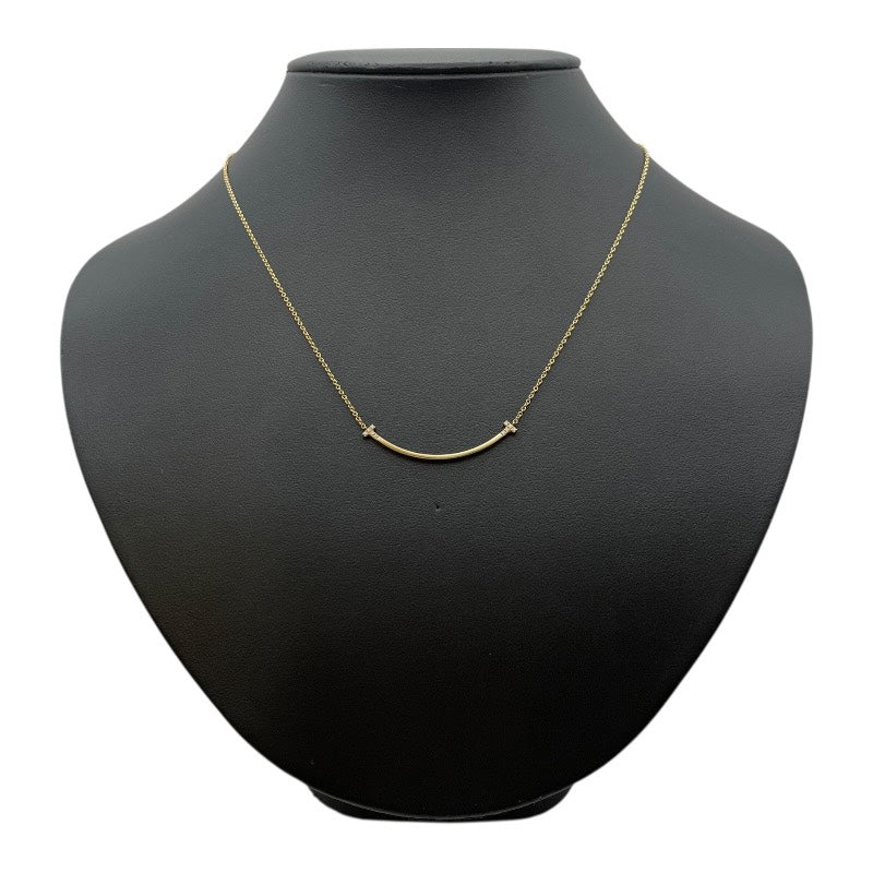 ティファニー TIFFANY＆CO Tスマイルネックレススモール ゴールド