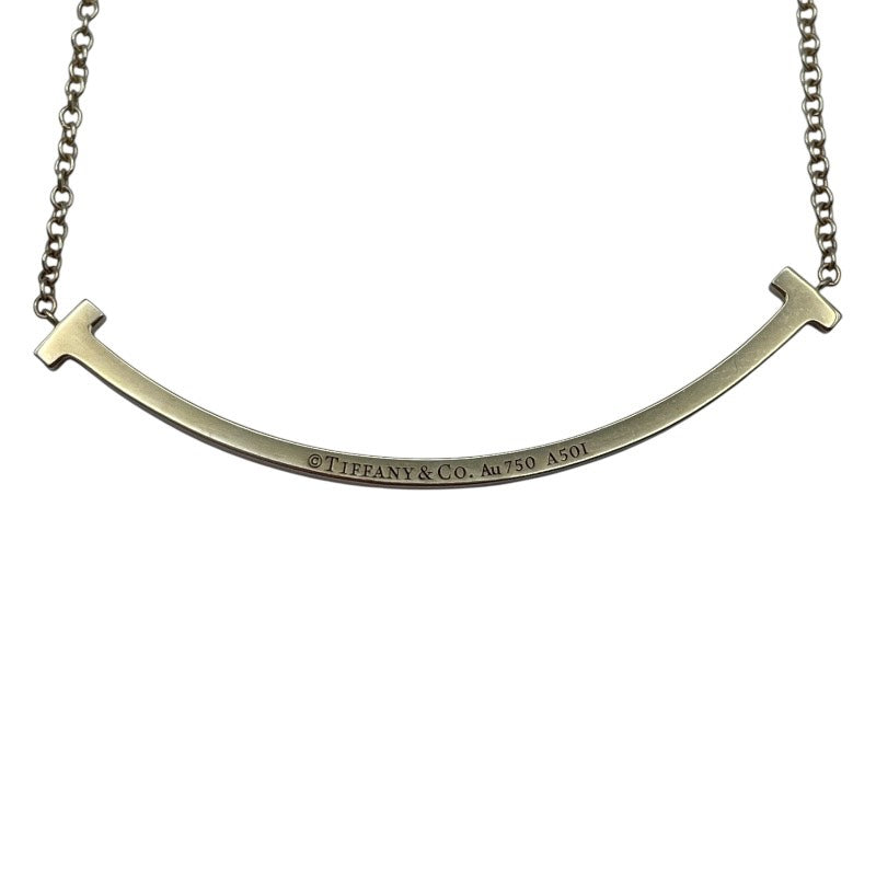 ティファニー TIFFANY＆CO Tスマイルネックレススモール ゴールド