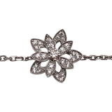 ヴァンクリーフ＆アーペル Van Cleef & Arpels ロータスブレスレット ホワイトゴールド Au750 ジュエリー