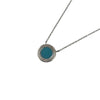 ティファニー TIFFANY＆CO TTWOサークルネックレス ホワイトゴールド Au750 ジュエリー