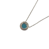 ティファニー TIFFANY＆CO TTWOサークルネックレス ホワイトゴールド Au750 ジュエリー
