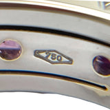 ブルガリ BVLGARI ビーゼロワンリング1バンド(XS) ホワイトゴールド 750WG ジュエリー