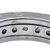 ブルガリ BVLGARI ビーゼロワンリング1バンド(XS) ホワイトゴールド 750WG ジュエリー