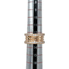 ブルガリ BVLGARI ビーゼロワンリング４バンド(M) ピンクゴールド 750PG ダイヤ ジュエリー